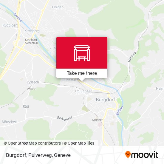 Burgdorf, Pulverweg map