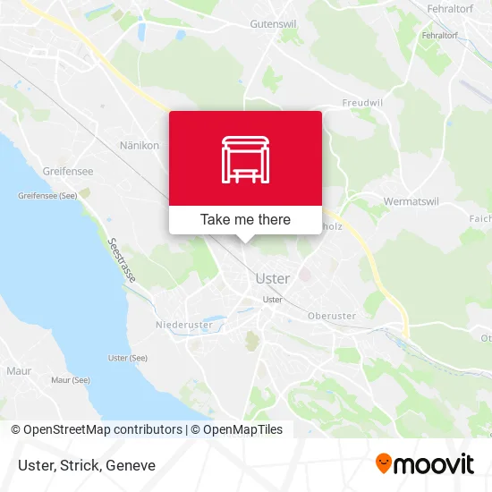 Uster, Strick map