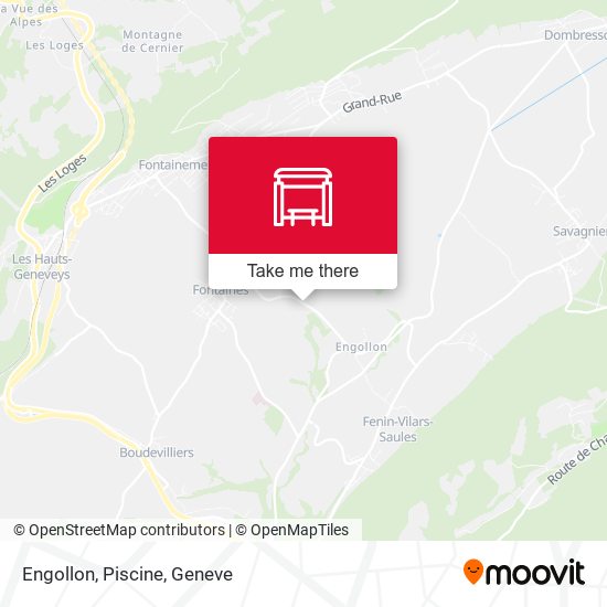 Engollon, Piscine map