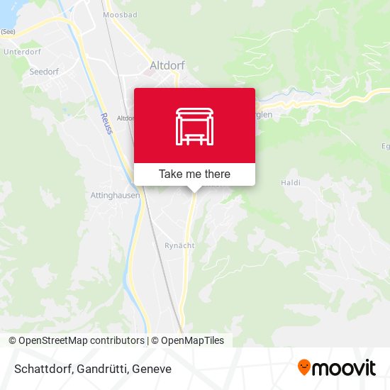 Schattdorf, Gandrütti map