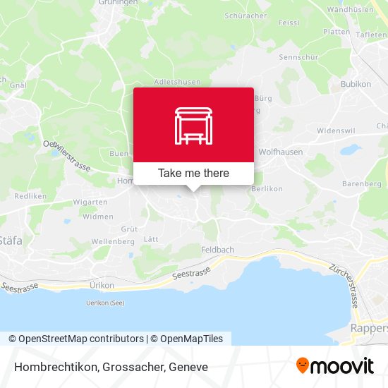 Hombrechtikon, Grossacher map