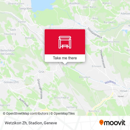 Wetzikon Zh, Stadion map