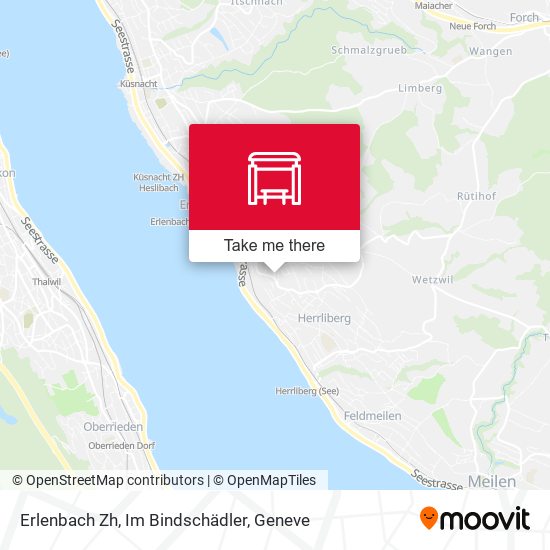 Erlenbach Zh, Im Bindschädler map
