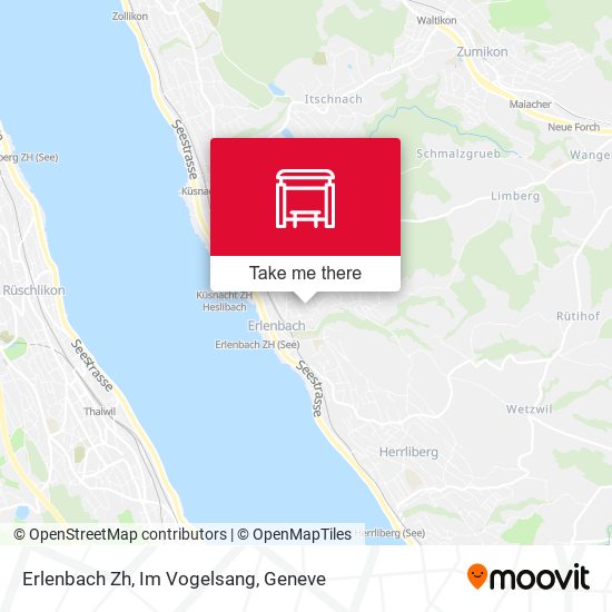 Erlenbach Zh, Im Vogelsang map