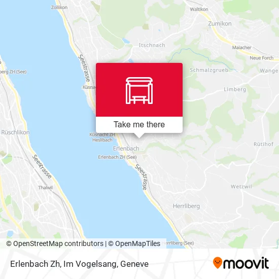 Erlenbach Zh, Im Vogelsang map