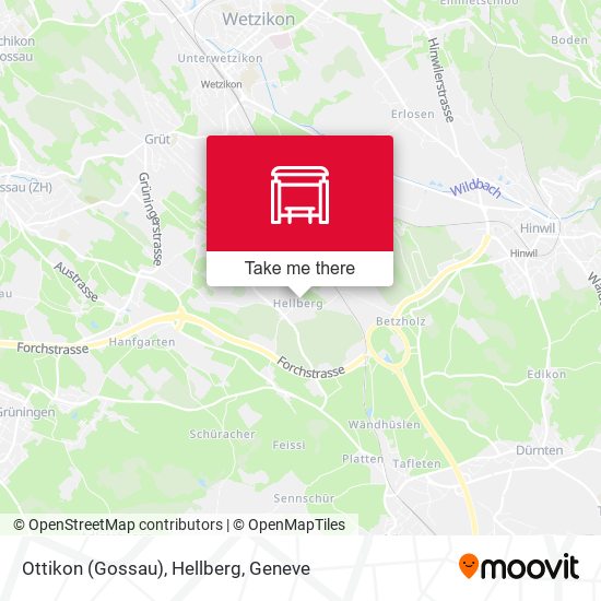 Ottikon (Gossau), Hellberg map