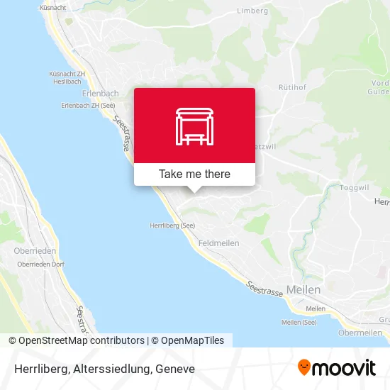 Herrliberg, Alterssiedlung plan