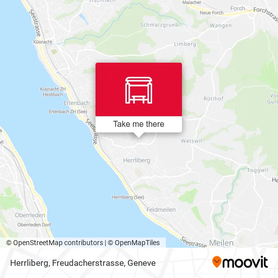 Herrliberg, Freudacherstrasse map