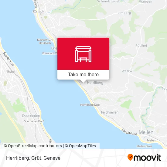 Herrliberg, Grüt map