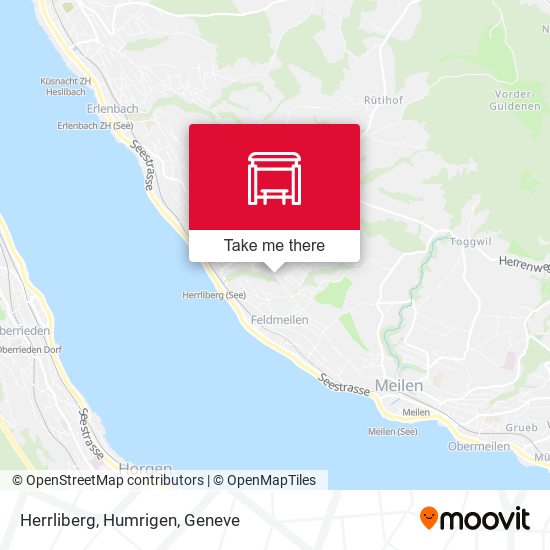 Herrliberg, Humrigen map