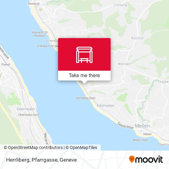 Herrliberg, Pfarrgasse map