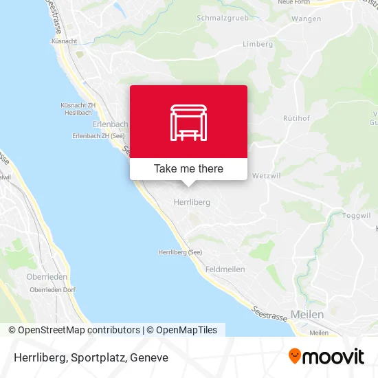 Herrliberg, Sportplatz map