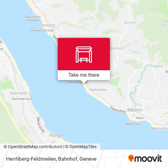 Herrliberg-Feldmeilen, Bahnhof map