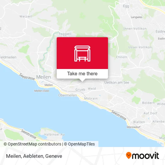 Meilen, Aebleten map