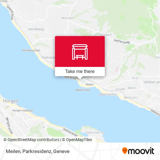 Meilen, Parkresidenz map