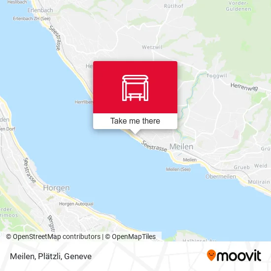 Meilen, Plätzli map