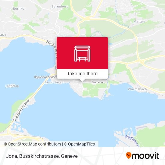 Jona, Busskirchstrasse map