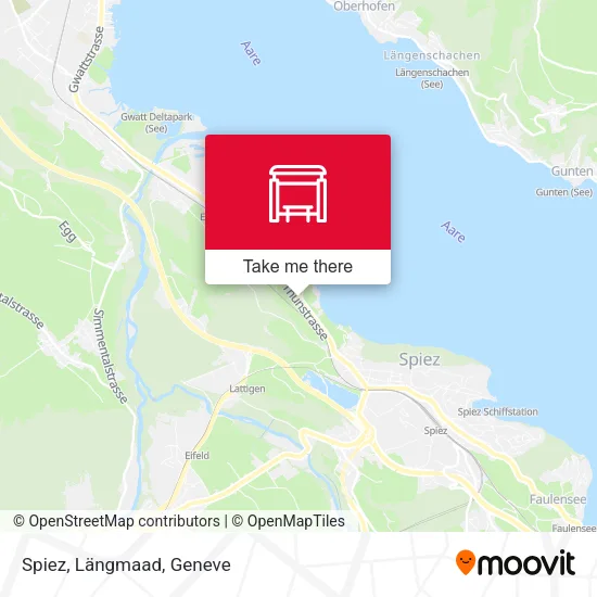 Spiez, Längmaad map