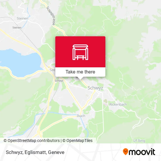 Schwyz, Eglismatt map