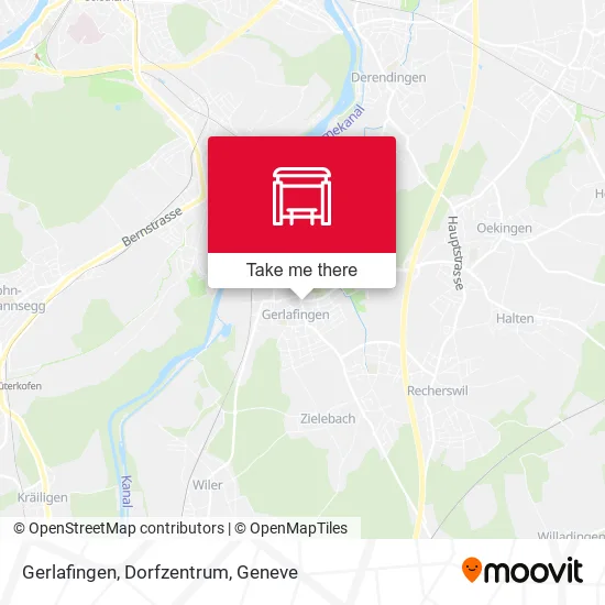Gerlafingen, Dorfzentrum map