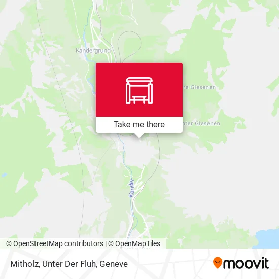 Mitholz, Unter Der Fluh map