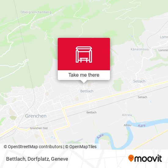 Bettlach, Dorfplatz map