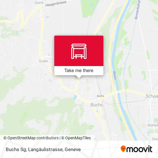 Buchs Sg, Langäulistrasse map