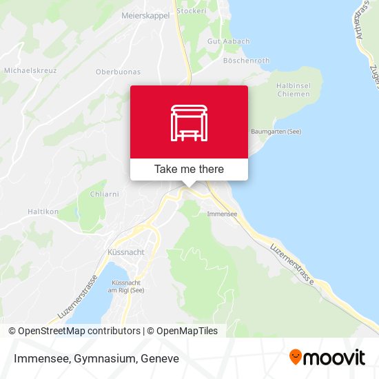 Immensee, Gymnasium map