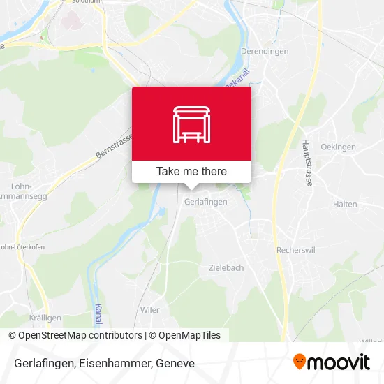 Gerlafingen, Eisenhammer map