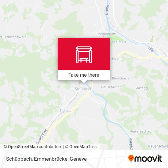 Schüpbach, Emmenbrücke map