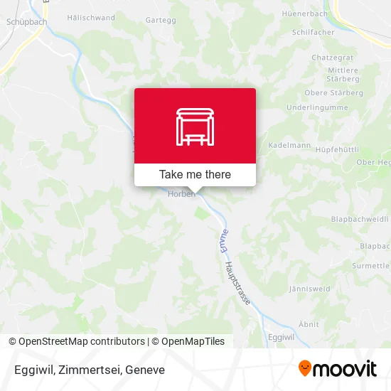 Eggiwil, Zimmertsei map