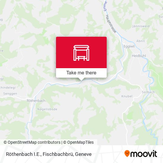 Röthenbach I.E., Fischbachbrü map