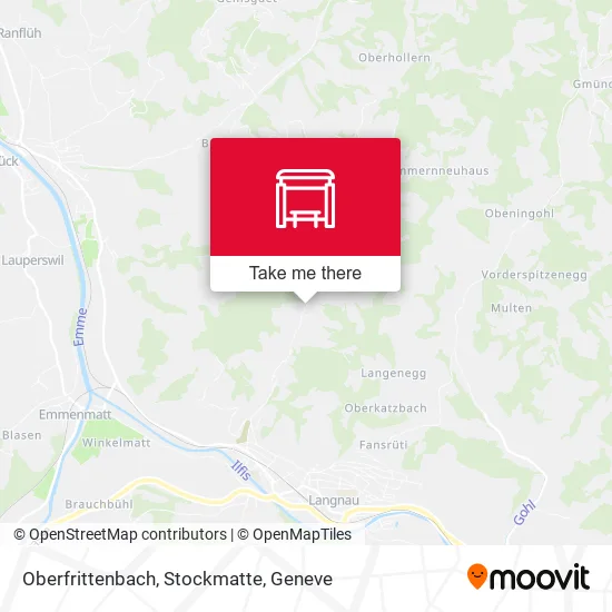Oberfrittenbach, Stockmatte map