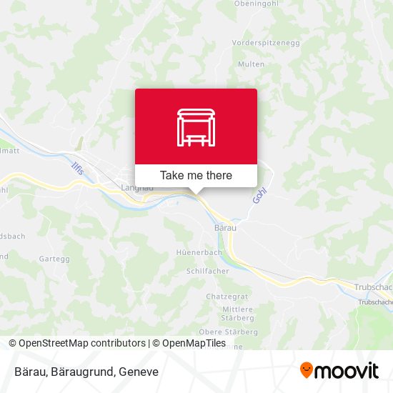 Bärau, Bäraugrund map