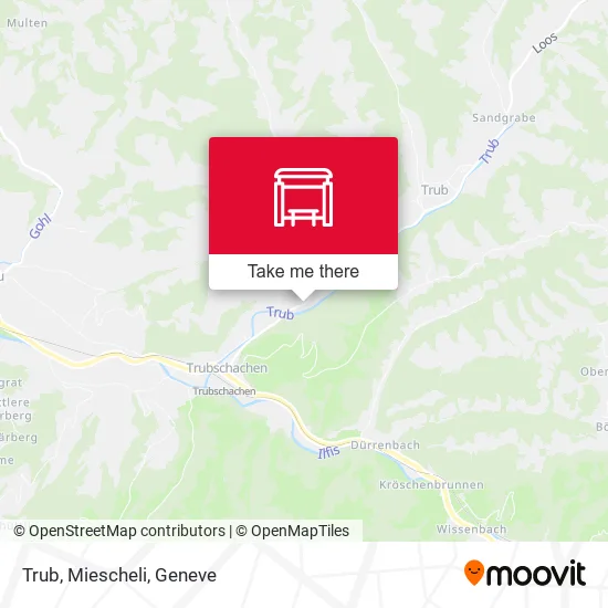 Trub, Miescheli map