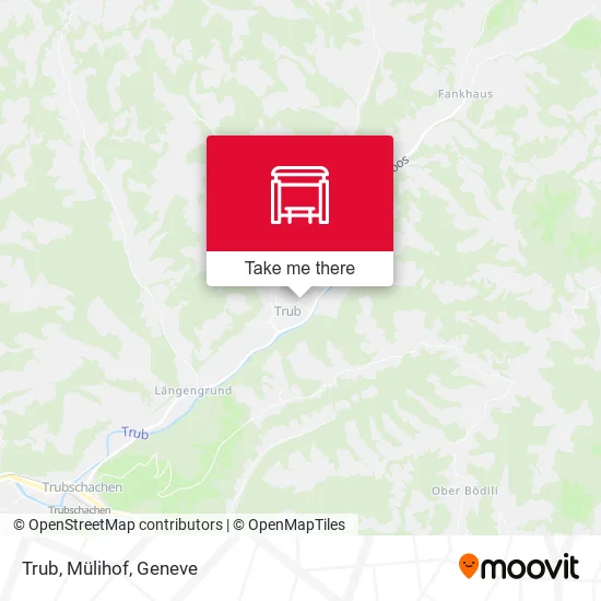 Trub, Mülihof map