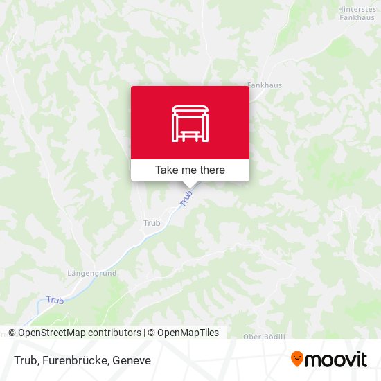 Trub, Furenbrücke map