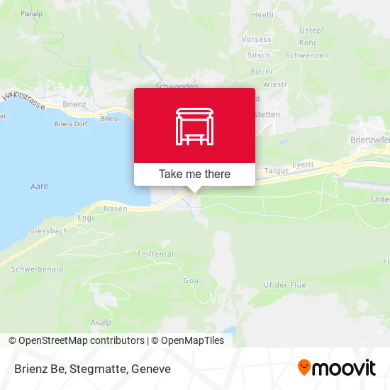 Brienz Be, Stegmatte map