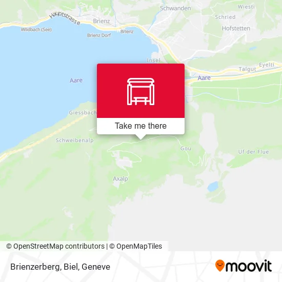 Brienzerberg, Biel map