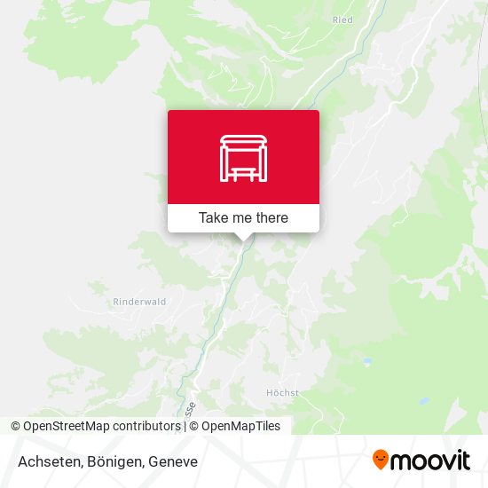 Achseten, Bönigen map