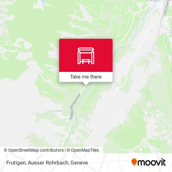Frutigen, Ausser Rohrbach map