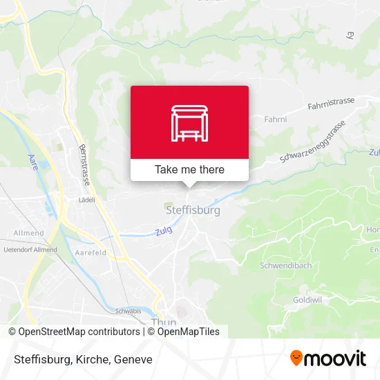 Steffisburg, Kirche map