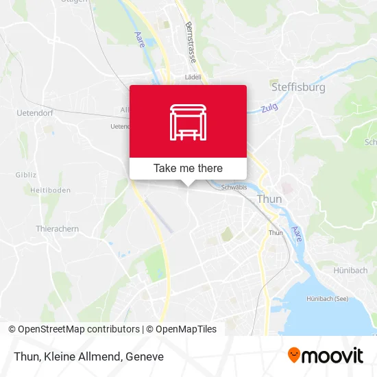 Thun, Kleine Allmend map