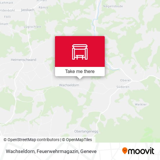 Wachseldorn, Feuerwehrmagazin map