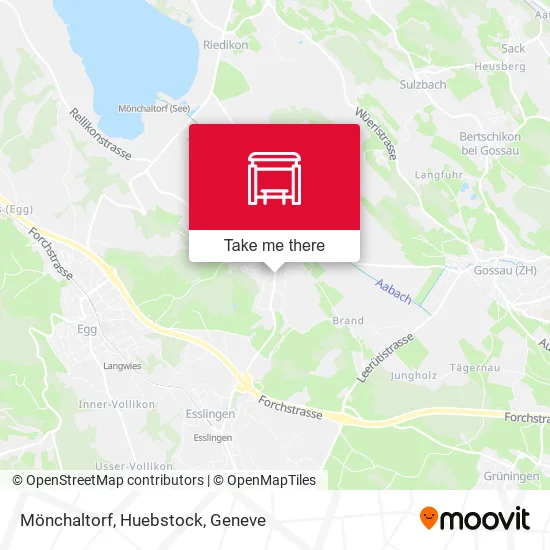 Mönchaltorf, Huebstock map