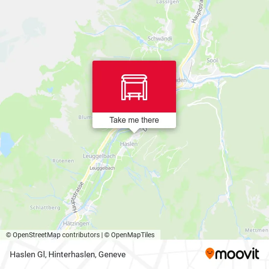 Haslen Gl, Hinterhaslen plan