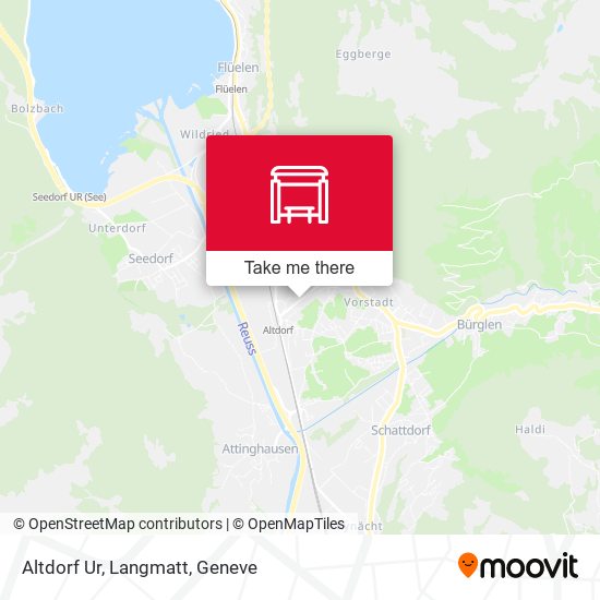 Altdorf Ur, Langmatt map