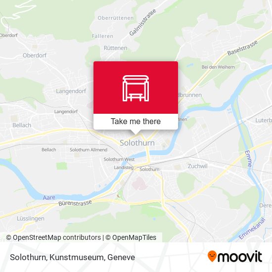 Solothurn, Kunstmuseum map