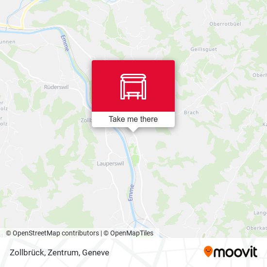 Zollbrück, Zentrum map