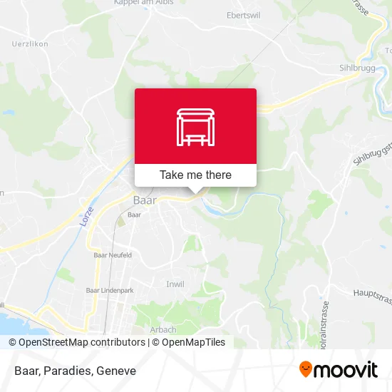 Baar, Paradies map